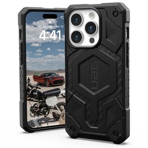 UAG - Monarch Pro Backcover voor Apple iPhone 15 Pro - Carbon Fiber