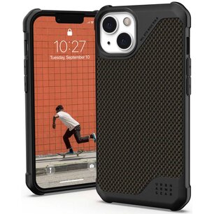 UAG - Metropolis LT Backcover voor Apple iPhone 13 - Kevlar Olive