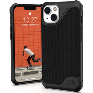 UAG - Metropolis LT Backcover voor Apple iPhone 13 - Kevlar Black