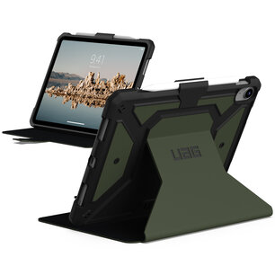 UAG - Metropolis Bookcase voor Apple iPad 11 (2025) 11 inch A16 / iPad 10 (2022) 10.9 inch - Green