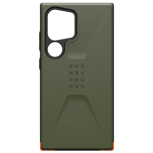 UAG - Civilian Backcover voor Samsung Galaxy S24 Ultra - Olive Drab