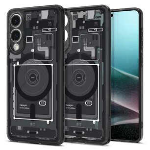 Spigen - Ultra Hybrid Zero One MagFit Backcover voor Samsung Galaxy S25 Edge - Black