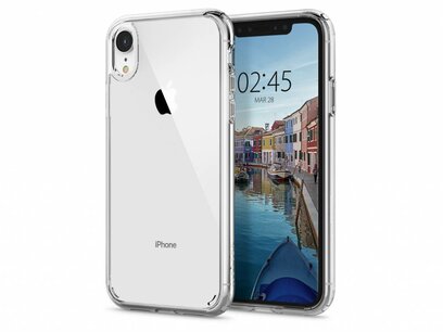 Spigen - Ultra Hybrid Backcover voor Apple iPhone Xr - Transparent