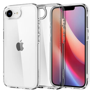 Spigen - Ultra Hybrid Backcover voor Apple iPhone 16e - Crystal Clear