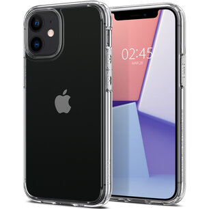 Spigen - Ultra Hybrid Backcover voor Apple iPhone 12 Mini - Transparent