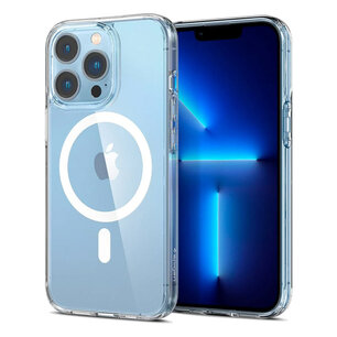 Spigen - Ultra Hybrid Backcover MagSafe voor Apple iPhone 13 Pro - White