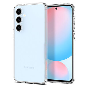 Spigen - Liquid Crystal Backcover voor Samsung Galaxy S24 FE - Crystal Clear
