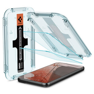 Spigen - GLAStR EZ Fit Screenprotector + Applicator voor Samsung Galaxy S22 - Transparent