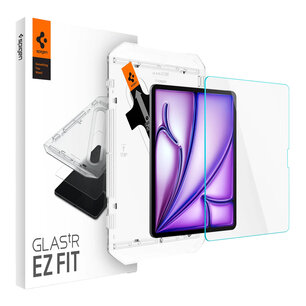 Spigen - GLAStR EZ Fit Screenprotector + Applicator voor iPad Air 13 inch (2024) M2 - Transparent