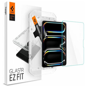 Spigen - GLAStR EZ Fit Screenprotector + Applicator voor Apple iPad Pro 11 (2024) M4 - Transparent