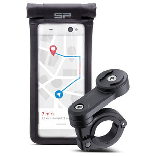SP Connect - Moto Bundle LT - Mount en Universal Case SPC+ - Motor(fiets) - Spatwaterdicht - Universeel - Black