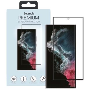 Selencia - Ultrasonic sensor premium Screenprotector voor Samsung Galaxy S23 Ultra - Transparent