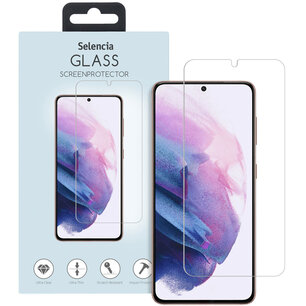 Selencia - Tempered Glass Screenprotector voor Samsung Galaxy S22 Plus / S23 Plus - Transparent