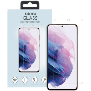 Selencia - Tempered Glass Screenprotector voor Samsung Galaxy S21 Plus - Transparent