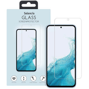 Selencia - Tempered Glass Screenprotector voor Samsung Galaxy A54 (5G) / S23 FE - Transparent