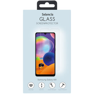 Selencia - Tempered Glass Screenprotector voor Samsung Galaxy A31 - Transparent