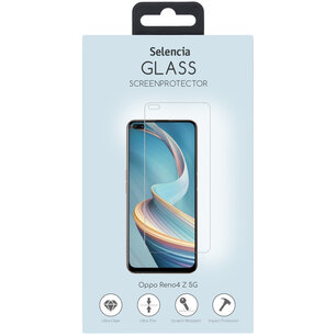 Selencia - Tempered Glass Screenprotector voor OPPO Reno4 Z 5G - Transparent