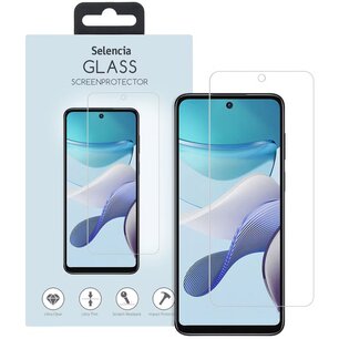 Selencia - Tempered Glass Screenprotector voor Motorola Moto G13 / G23 - Transparent