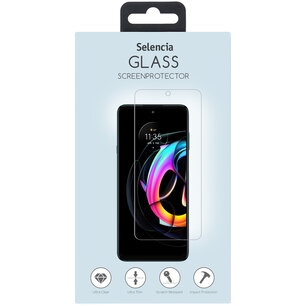 Selencia - Tempered Glass Screenprotector voor Motorola Edge 20 Lite - Transparent