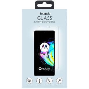 Selencia - Tempered Glass Screenprotector voor Motorola Edge 20 - Transparent