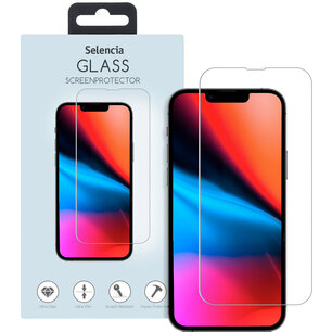 Selencia - Tempered Glass Screenprotector voor Apple iPhone 13 Pro Max / 14 Plus - Transparent