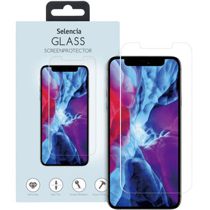 Selencia - Tempered Glass Screenprotector voor Apple iPhone 12 Pro Max - Transparent