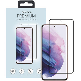 Selencia - Tempered Glass Premium Screenprotector voor Samsung Galaxy S21 Plus - Transparent