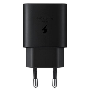 Samsung - Original Super Fast Charging Adapter USB-C in factory packaging - 45 watt - Black Samsung - Original Super Fast Charging Adapter USB-C in factory packaging - 45 watt - Black
