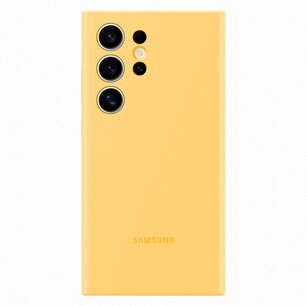 Samsung - Originele Silicone Backcover voor Samsung Galaxy S24 Ultra - Yellow