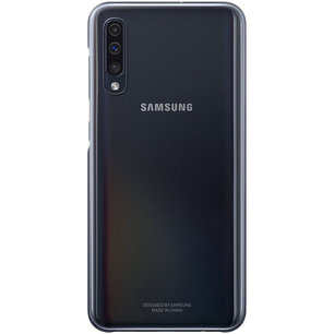Samsung - Originele Gradation Backcover voor Samsung Galaxy A50 / A30s - Black Purple
