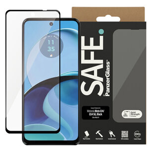 SAFE by PanzerGlass - Ultra-Wide Fit Screenprotector voor Motorola Moto G14 - Transparent
