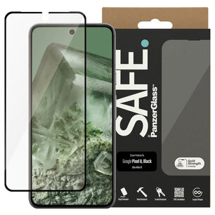 SAFE by PanzerGlass - Ultra-Wide Fit Screenprotector voor Google Pixel 8 - Transparent