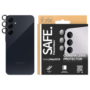 SAFE by PanzerGlass - Camera Protector Hoops for Samsung Galaxy A55 - Transparent