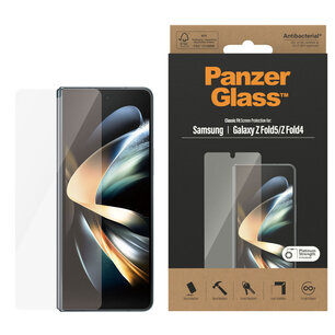 PanzerGlass - Ultra-Wide Fit Anti-Bacterial Screenprotector voor Samsung Galaxy Z Fold 5 - Transparent