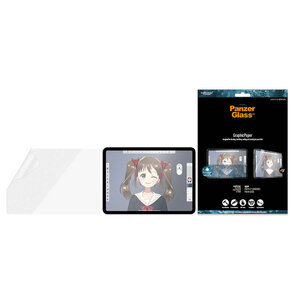 PanzerGlass - GraphicPaper Screenprotector voor Apple iPad Pro 11 (2018 - 2022) / Air 5 (2022) / Air 4 (2020) - Transparent