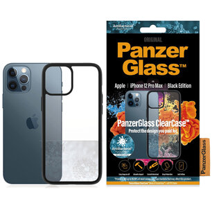 PanzerGlass - ClearCase AntiBacterial pour Apple iPhone 12 Pro Max - Black