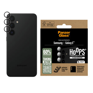 PanzerGlass - Camera Protector Hoops Optic Rings pour Samsung Galaxy S25 - Transparent PanzerGlass - Camera Protector Hoops Optic Rings pour Samsung Galaxy S25 - Transparent