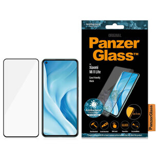 PanzerGlass - Anti-Bacterial CF Screenprotector voor Xiaomi Mi 11 Lite (5G/4G) / 11 Lite 5G NE - Transparent