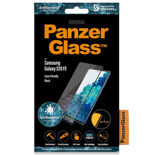 PanzerGlass - Anti-Bacterial Case Friendly Screenprotector voor Samsung Galaxy S20 FE - Transparent