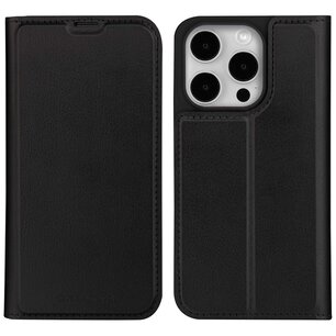 dbramante1928 - Oslo Bookcase voor Apple iPhone 15 Pro - Black