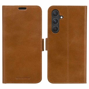 dbramante1928 - Copenhagen Bookcase voor Samsung Galaxy S24 - Tan
