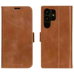 dbramante1928 - Copenhagen Bookcase voor Samsung Galaxy S23 Ultra - Brown