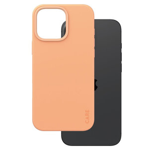 CARE by PanzerGlass - Fashion Backcover MagSafe voor Apple iPhone 16 Pro Max - Peachy