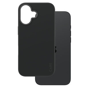 CARE by PanzerGlass - Fashion Backcover MagSafe voor Apple iPhone 16 - Black