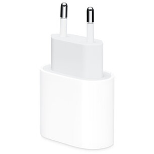 Apple - USB-C Power Adapter - 20 Watt - White Apple - USB-C Power Adapter - 20 Watt - White