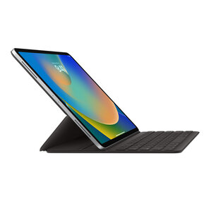 Apple - Smart Folio Keyboard pour iPad Pro 12.9 (2018/2020/2021/2022) / iPad Air 13 inch (2025) M3 / (2024) M2 - QWERTY - Black