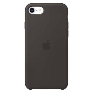 Apple - Silicone Backcover for Apple iPhone SE (2022 / 2020) - Midnight