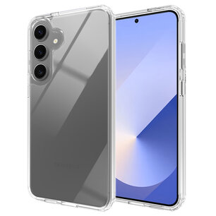 Accezz - Xtreme Impact Backcover voor Samsung Galaxy S25 Plus - Transparent