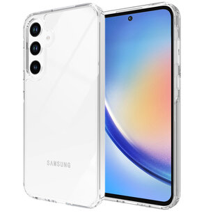 Accezz - Xtreme Impact Backcover pour Samsung Galaxy A35 - Transparent