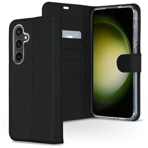 Accezz - Wallet Softcase Bookcase voor Samsung Galaxy S24 Plus - Black